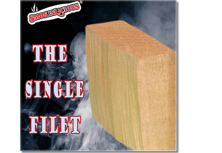 Single filet wood chunks- look how smoker&nbsp; ready they are! 