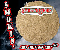 Air collected dust screened to remove any oversized particles 